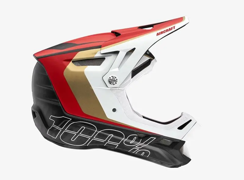 100% Aircraft Mips Dh Full Face Helmet - Ltd Red 1