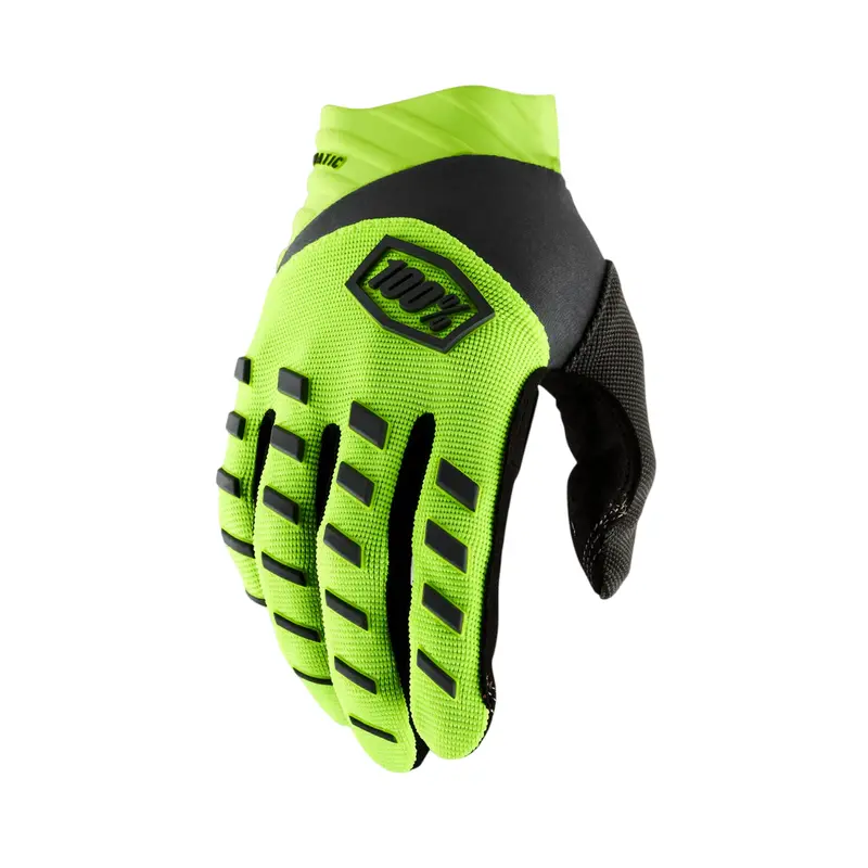 100% Airmatic Glove - Fluo Yellow-Black 1