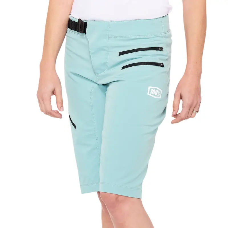 100% Airmatic Mtb Short - Womens - Seafoam 1