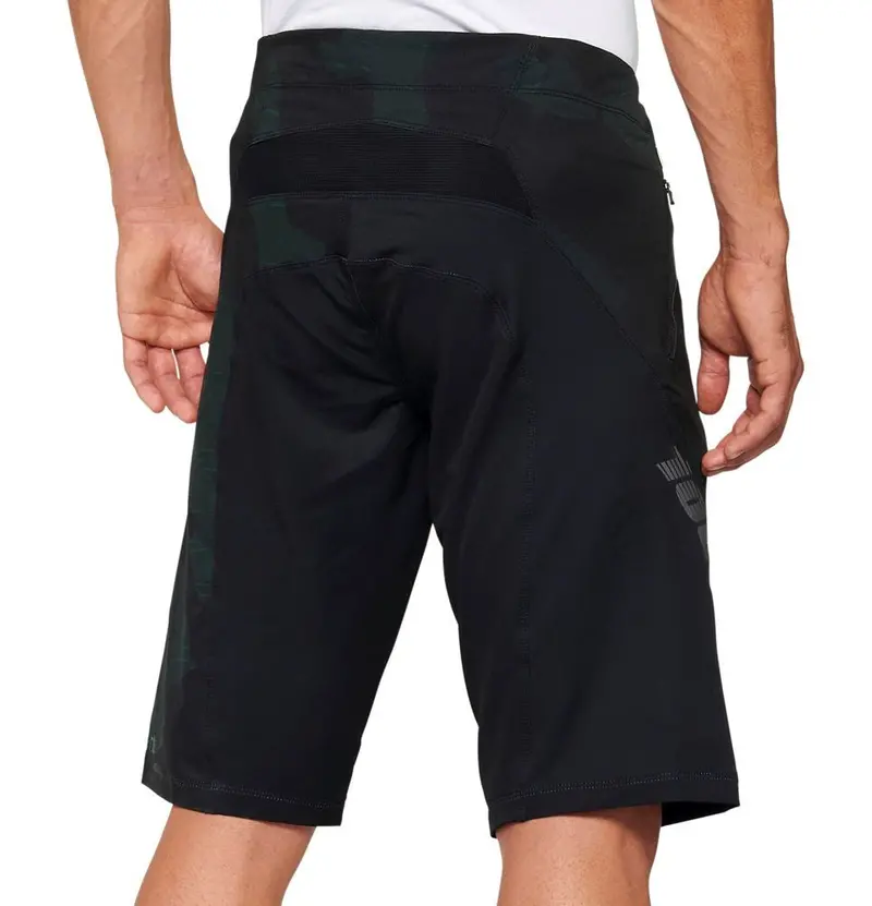 100% Airmatic Short - Black Camo 2