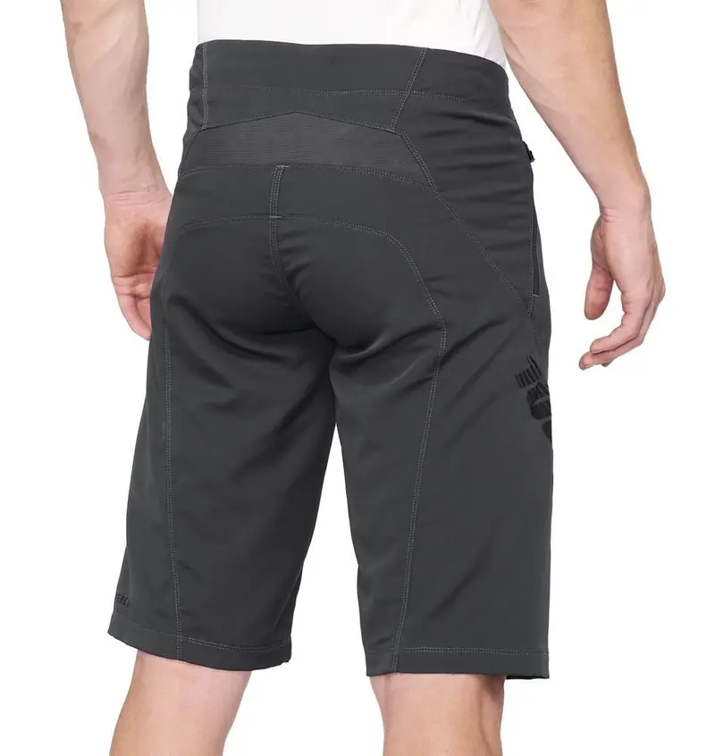 100% Airmatic Short - Charcoal 2