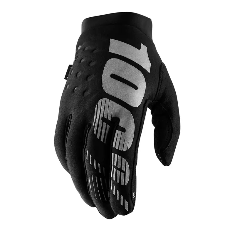 100% Brisker Glove - Womens - Black 1
