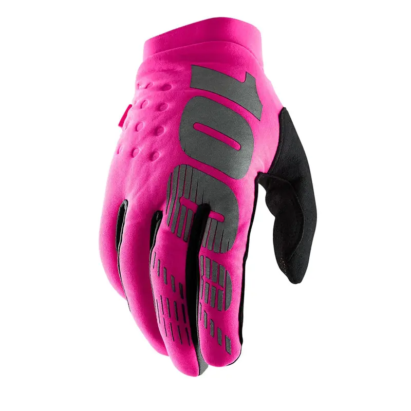 100% Brisker Glove - Womens - Pink-Black 1