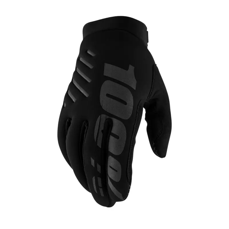 100% Brisker Glove - Youth - Black 1
