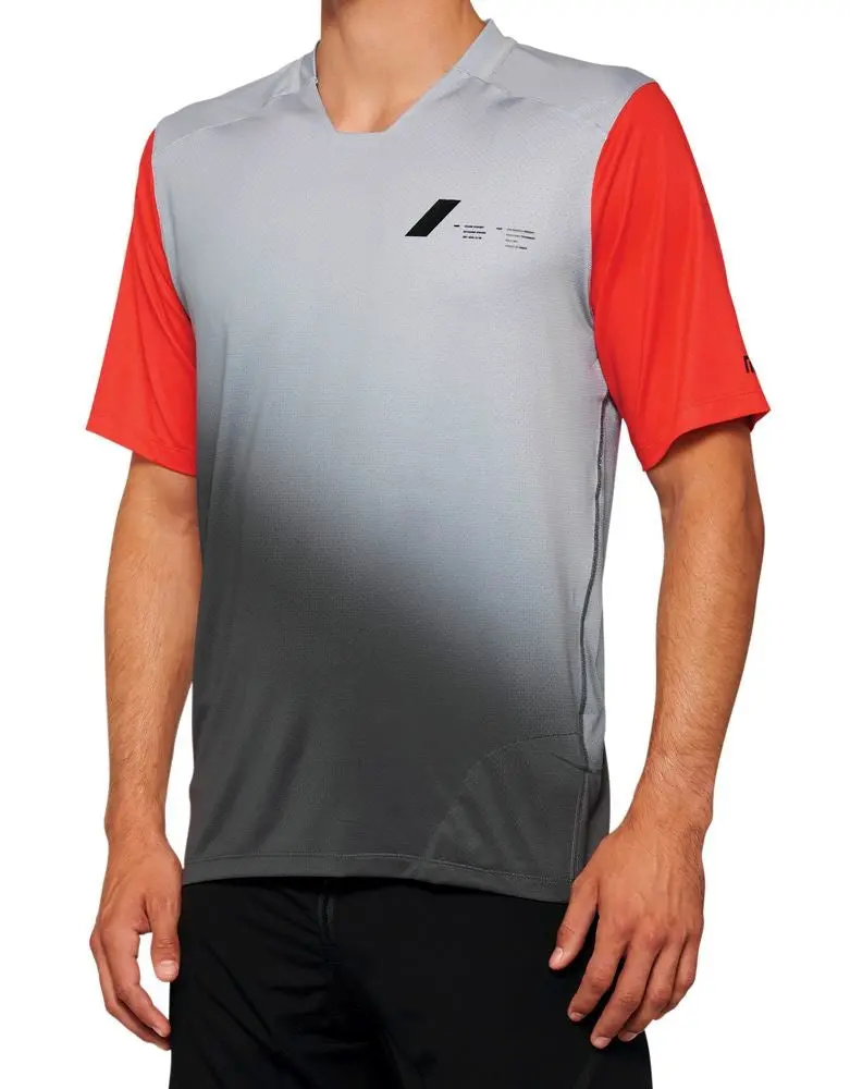 100% Celium Short Sleeve Mtb Jersey - Racer Red 1