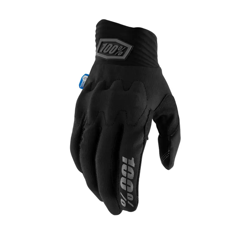 100% Cognito Smart Shock Glove - Black 1