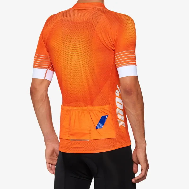 100% Exceeda Short Sleeve Mtb Jersey - Orange 2