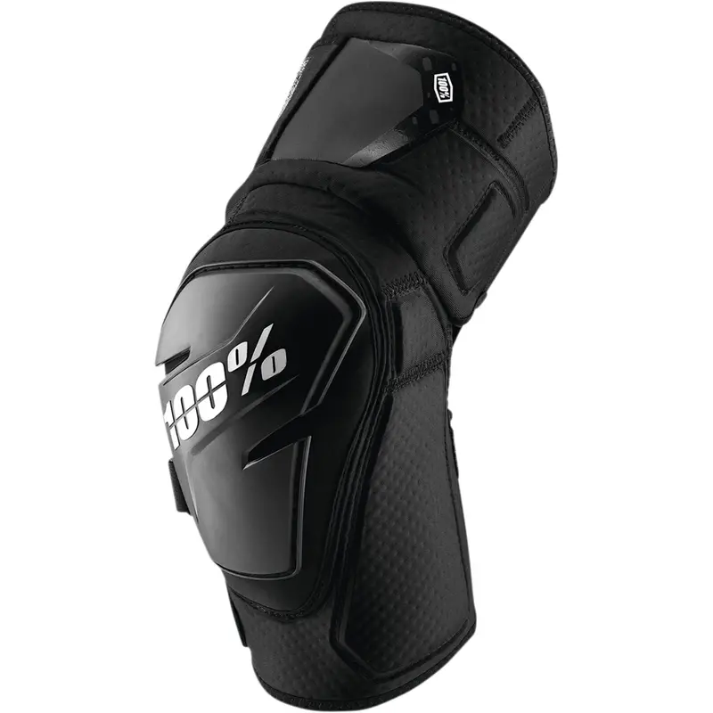100% Fortis Knee Guard - Black 1