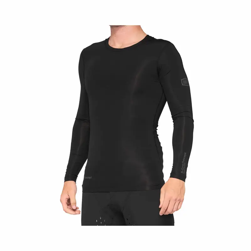 100% R-Core Concept Long Sleeve Mtb Jersey - Black 1