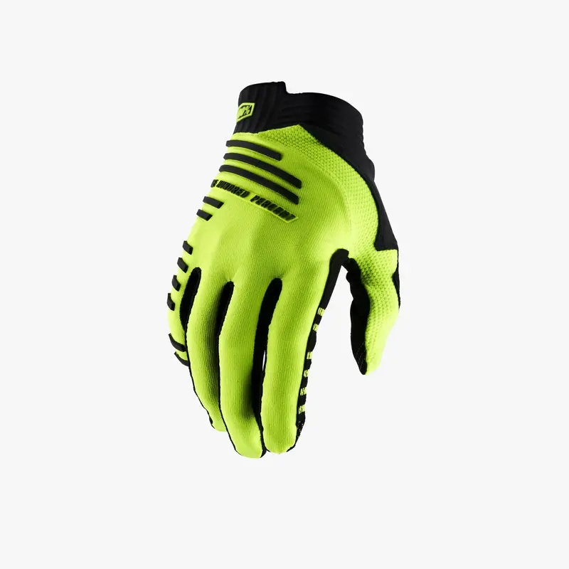 100% R-Core Mtb Glove - Fluo Yellow 1