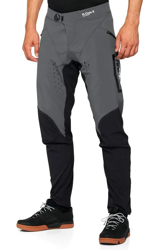 100% R-Core-X Pant - Gray 1