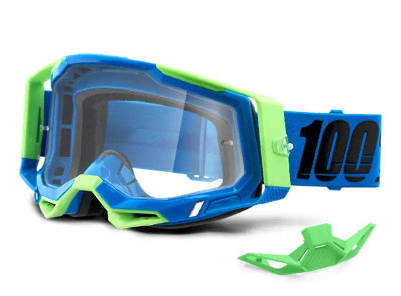 100% Racecraft 2 Goggle -Fremont-Clear Lens 1