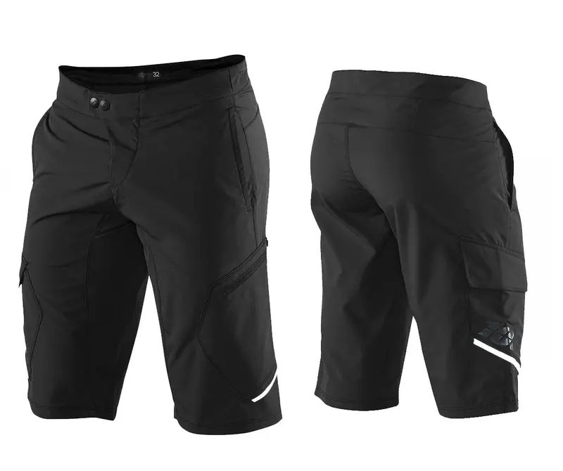 100% Ridecamp All Mountain Short - Black 1