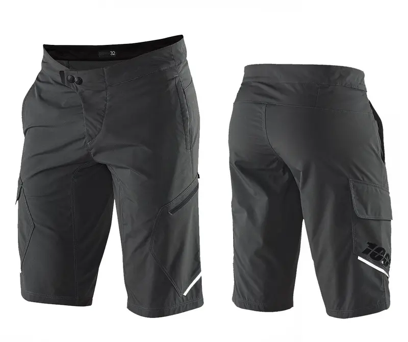 100% Ridecamp All Mountain Short - Charcoal 1