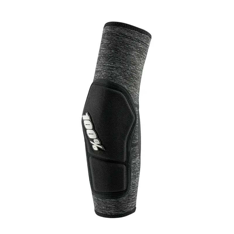 100% Ridecamp Elbow Guard - Heather Gray-Black 1