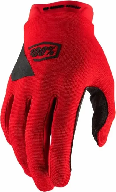 100% Ridecamp Glove - Red 1