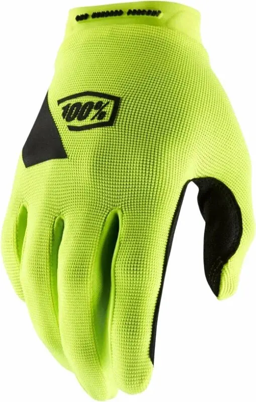 100% Ridecamp Glove - Womens - Fluo Yellow-Black 1