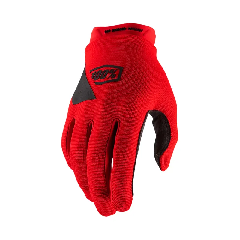 100% Ridecamp Glove - Youth - Red 1