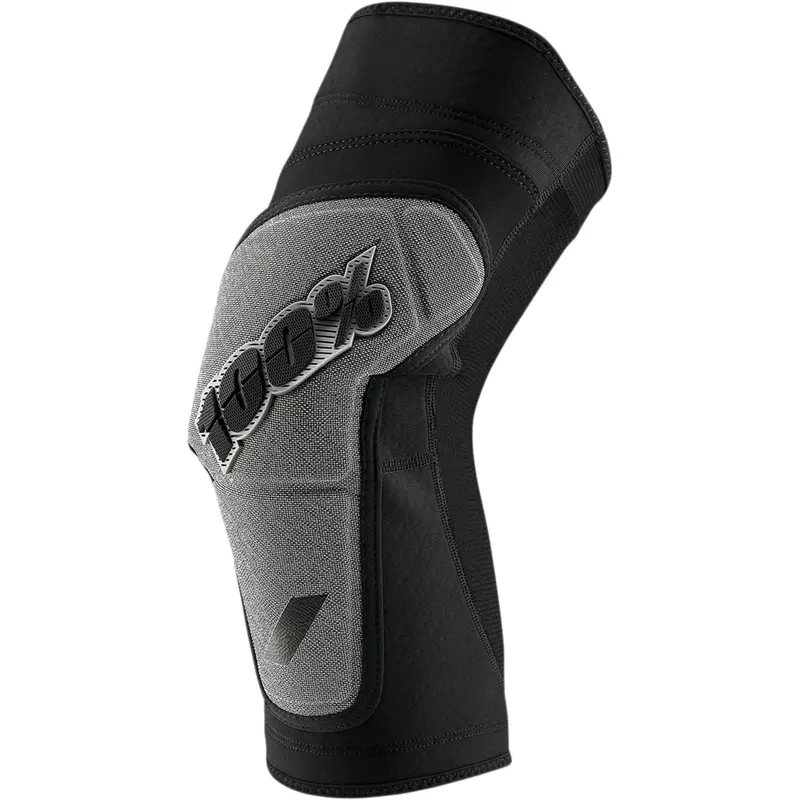 100% Ridecamp Knee Guard - Black-Gray 1