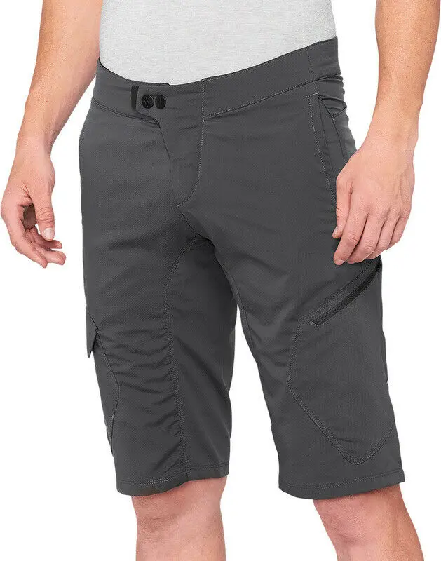 100% Ridecamp Short - Charcoal - 2022 1