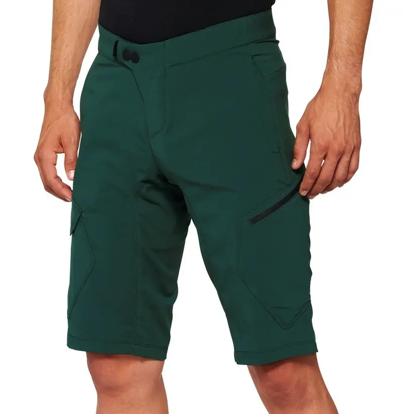 100% Ridecamp Short - Forest Green 1