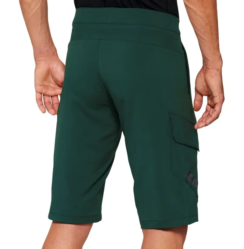 100% Ridecamp Short - Forest Green 2