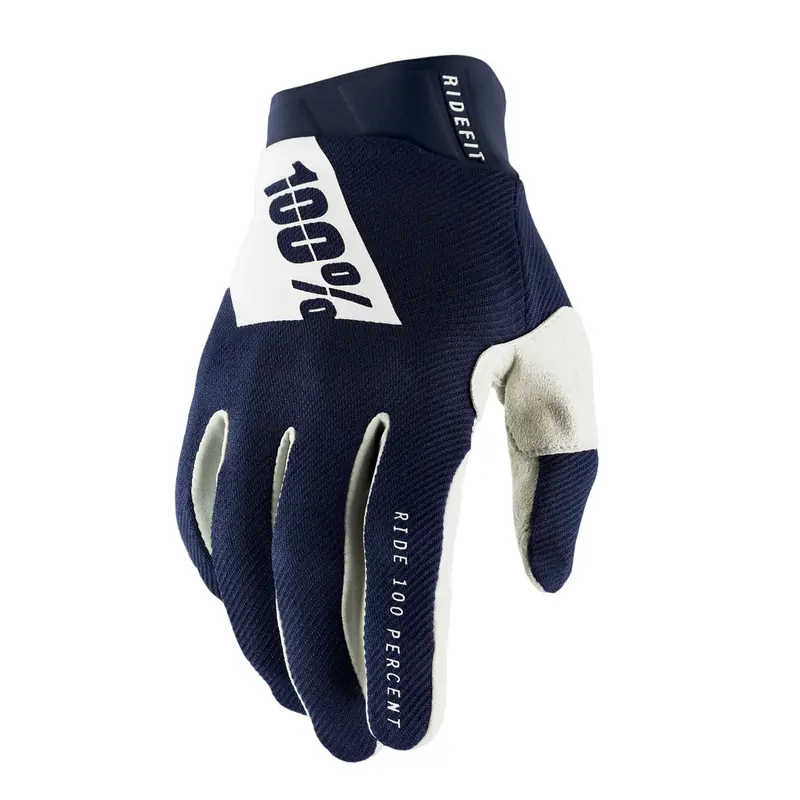 100% Ridefit Glove - Navy 1