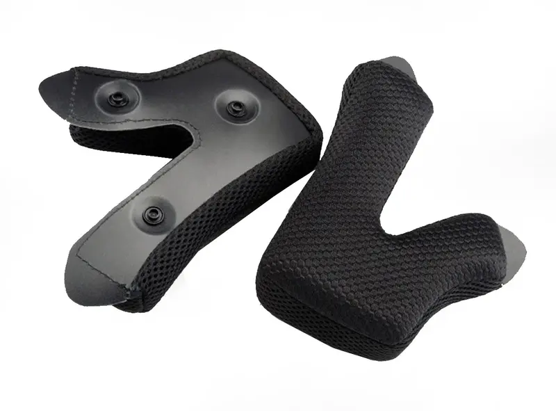 100% Status Cheek Pad - 25Mm - Black - 2022 1