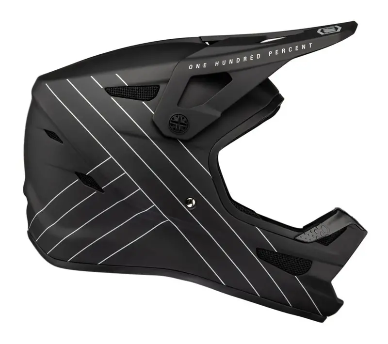 100% Status Helmet - Black - 2022 1