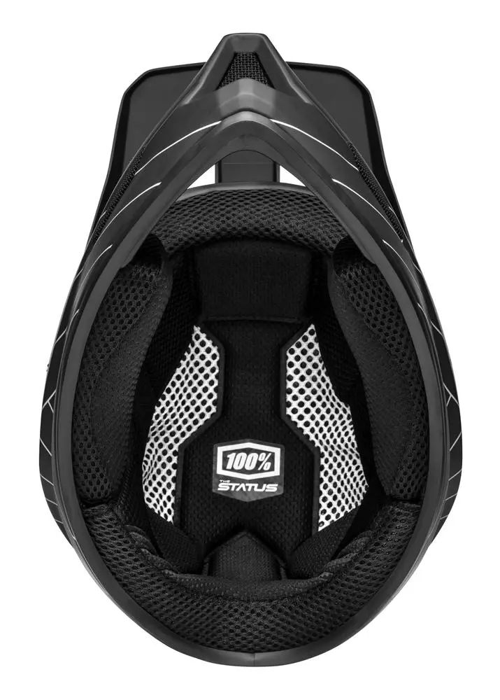 100% Status Helmet - Black - 2022 5