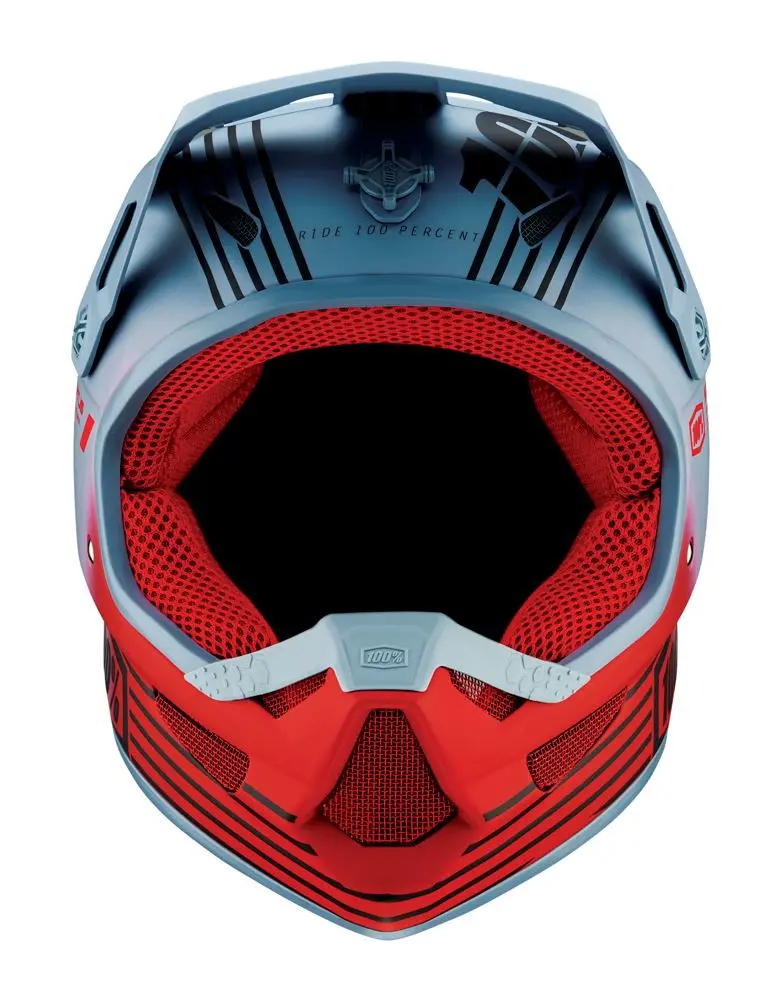 100% Status Helmet - Caltec-Gray 2