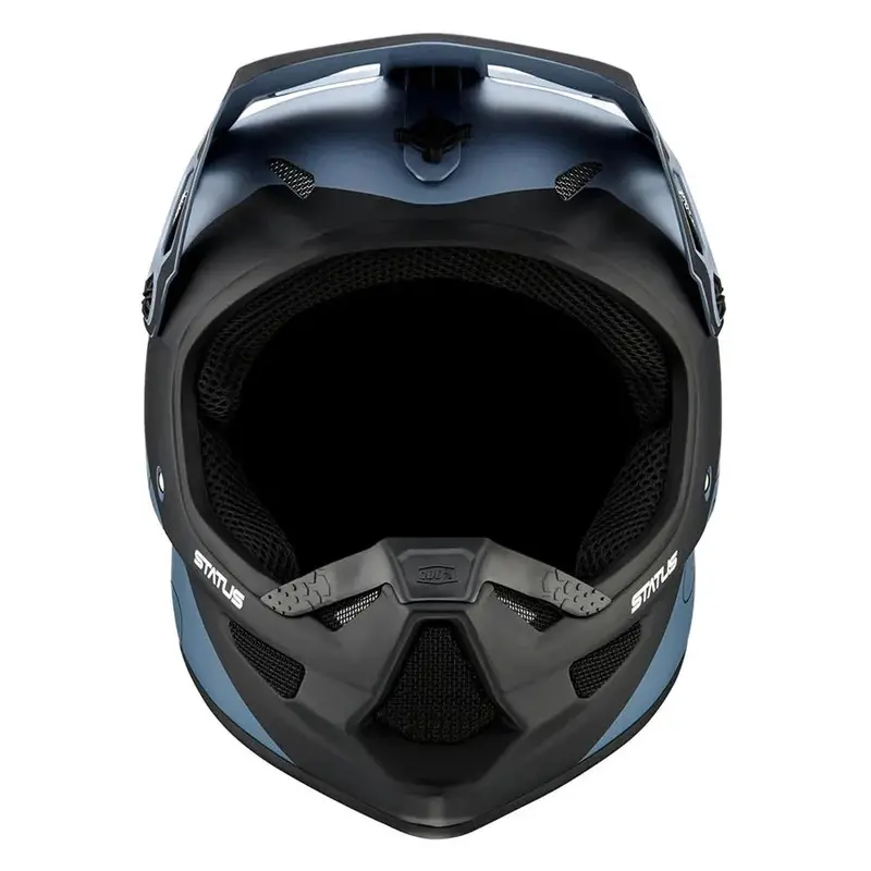 100% Status Helmet - Youth - Steel Blue - 2022 2