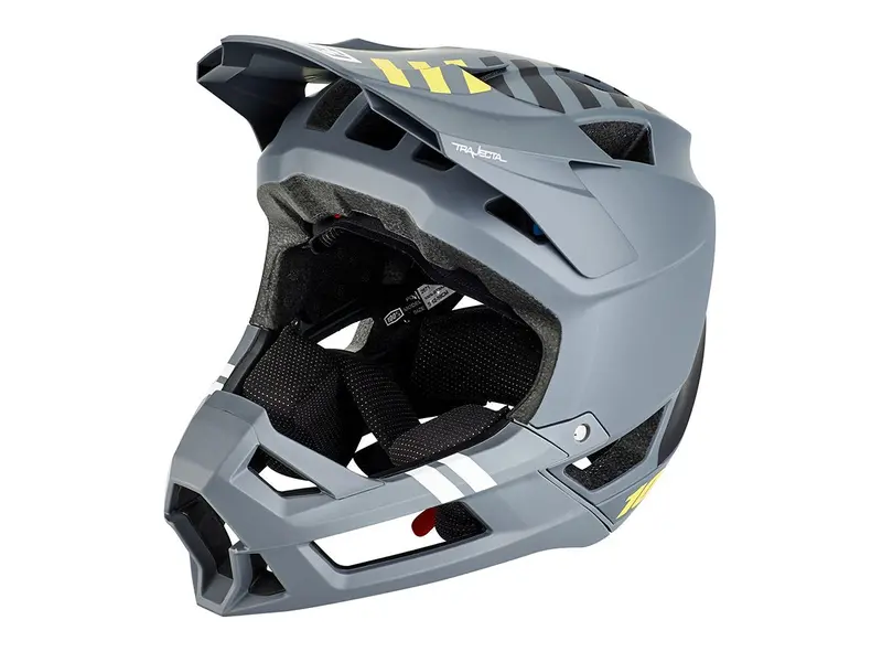 100% Trajecta Full Face Helmet - Charcoal 1