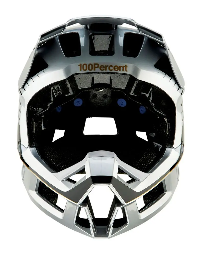 100% Trajecta Helmet - With Fidlock - Ranelagh Silver - 2022 2