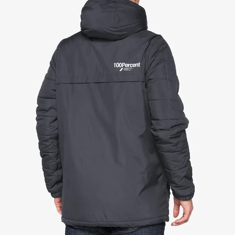 100% Tyro Jacket - Charcoal 2