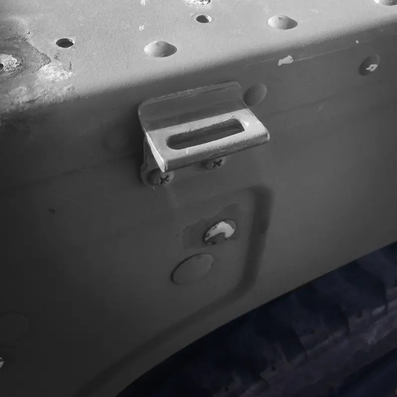 10Pk Canvas Tarp Tie Down Hook + Rivets (A) Black Fits M998 Military Humvee Truck M1102 1