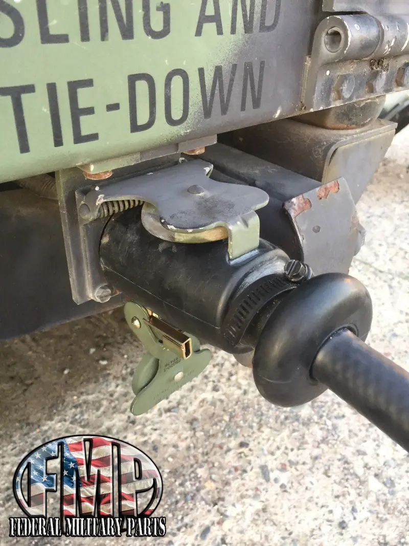 12 Pin To Flat 4 Or Flat 5 Power Cable (D) 48" Military Vehicle To Civilian Trailer - 24 Volts 2