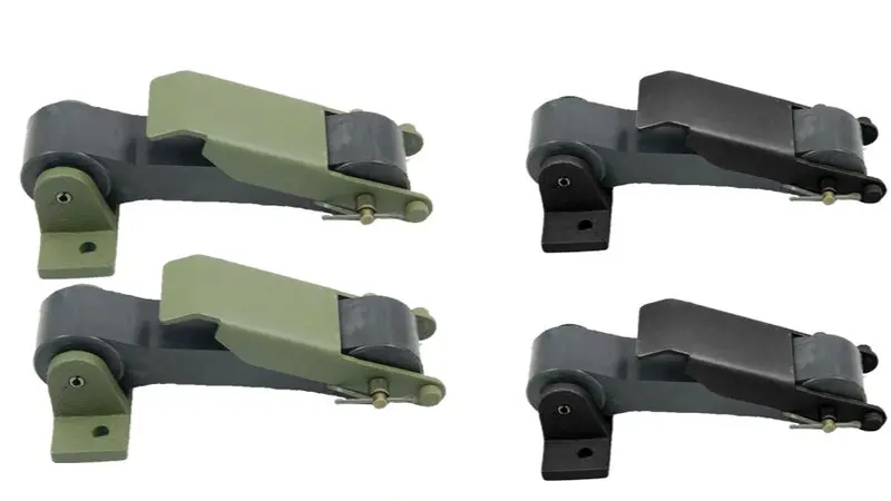2 Each- Hood Latch- Black Or Green- Fits Military Humvee H1; 12338909 2540-01-185-9530 1