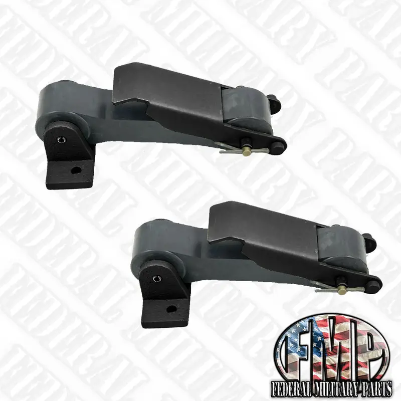 2 Each- Hood Latch- Black Or Green- Fits Military Humvee H1; 12338909 2540-01-185-9530 1