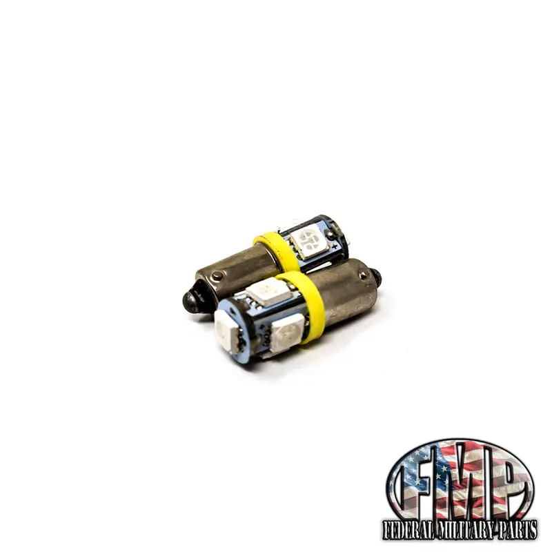2 Lens Covers & Dash Bulbs Kit - Color Choice - Fits Hmmwv M998 Humvee 12339203-1 11