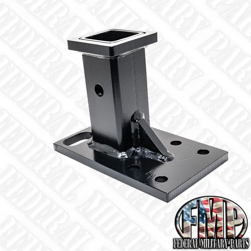 2" Universal Truck Receiver Hitch With Safety Loops Fits Military Humvee 2