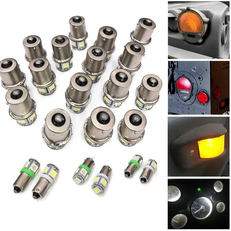 22 Bulb L.E.D. Conversion Kit - Universal Replacement Bulbs For All U.S. Military Wheeled Vehicles 1