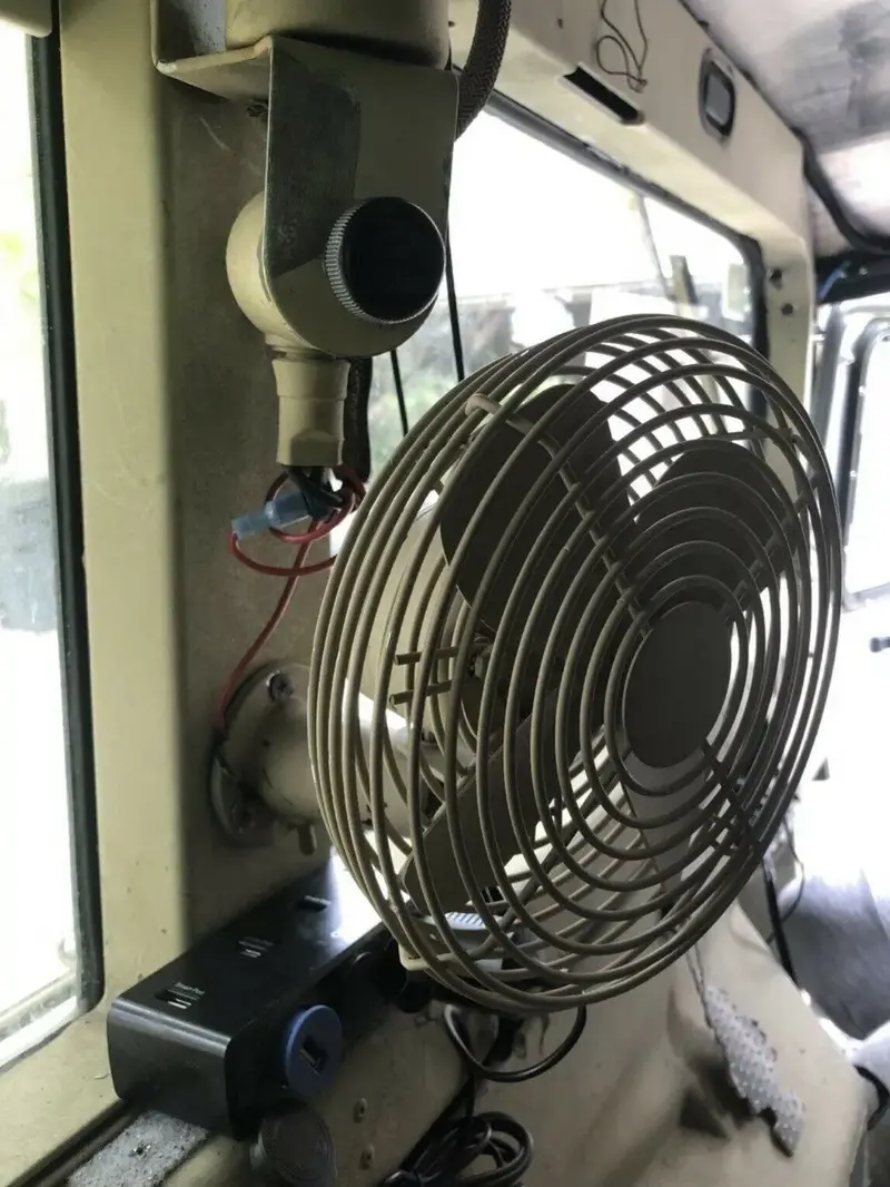 24V Cab Cooling Fan For Military Humvee M998 H1 Hummer Hmmwv 24V Cab Cooling Fan Military Humvee M998 H1 Hummer Hmmwv 1