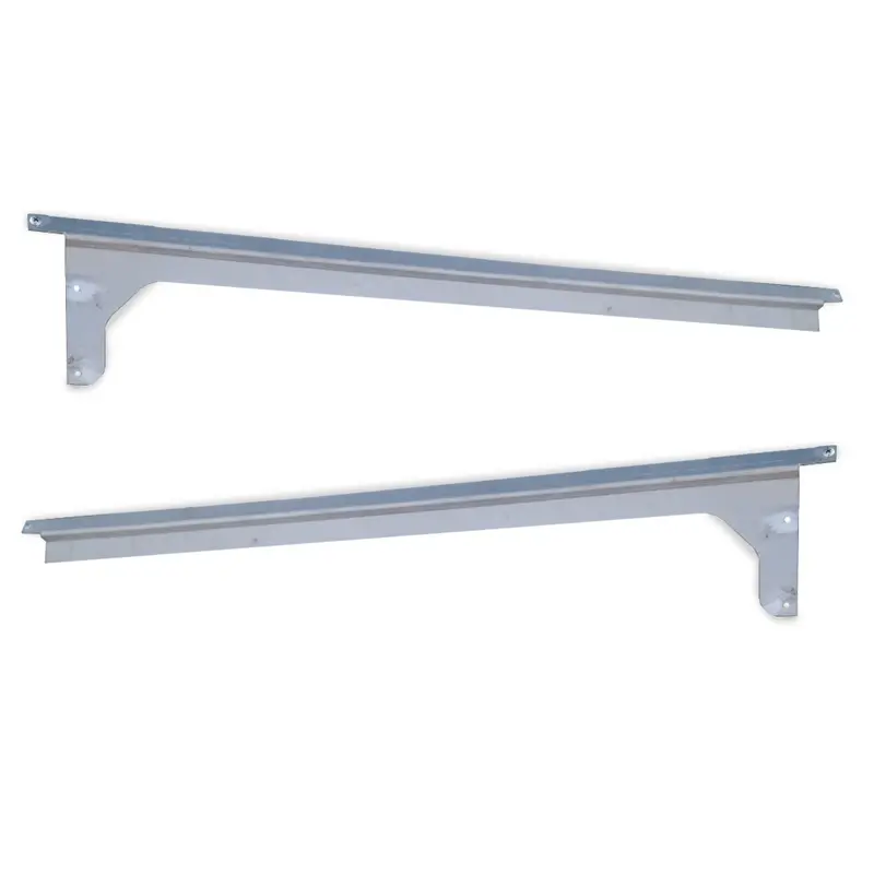 2Nd Gen. Roof Side Rail Pair With Built-In Door Gap Filler, 2-Door Or 4-Door, Fits Humvee 2