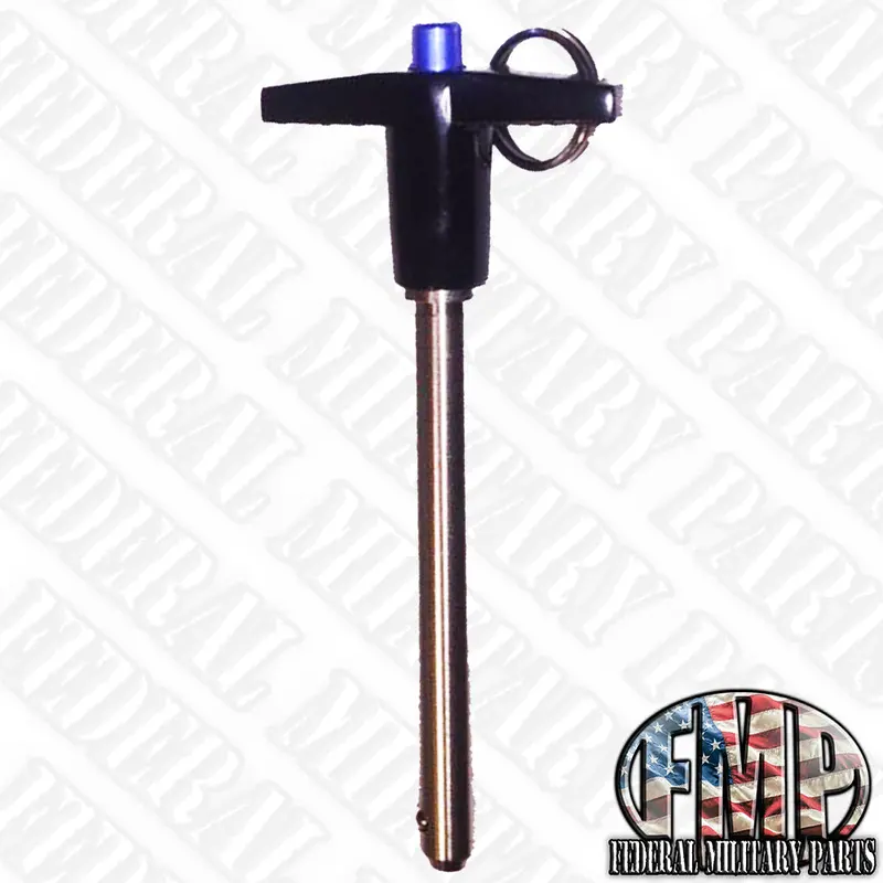 3/8" X 3" General Purpose Quick Release Pin - Stainless Steel Military Brush Guard Pin 2