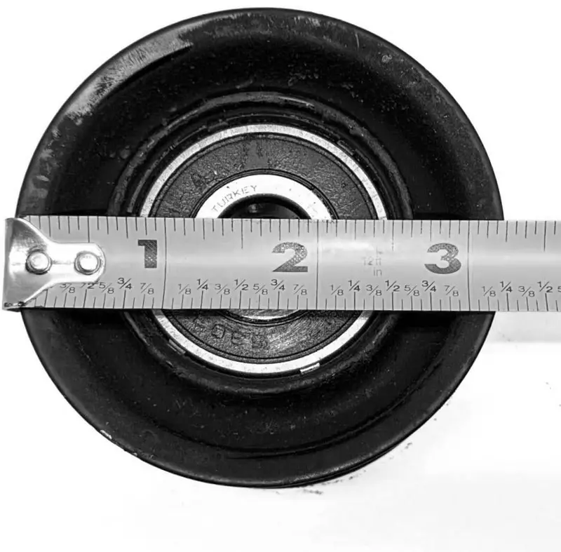 3” Flat Smooth Idler Pulley Fits Humvee Hmmwv 1 1/4 Ton 2