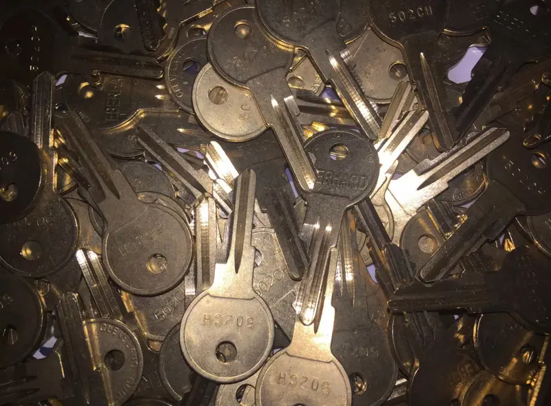 6 Pack Spare Keys For Your Military Humvee X-Doors 1
