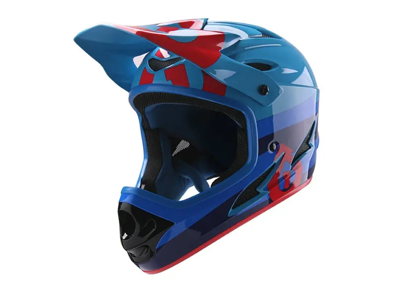 661 Comp Bolt Full Face Helmet -  Red-Blue - 2017 1