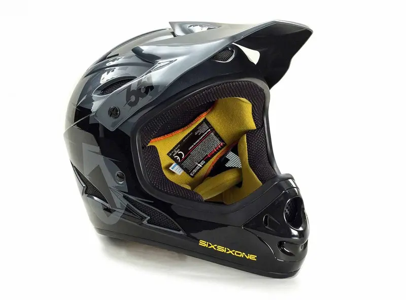 661 Comp Full Face Helmet - Black-Charcoal - 2017 1