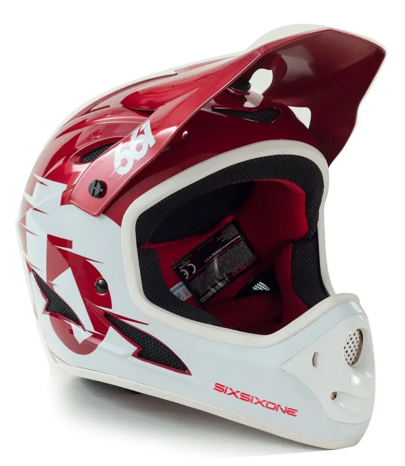 661 Comp Full Face Helmet - Red 1